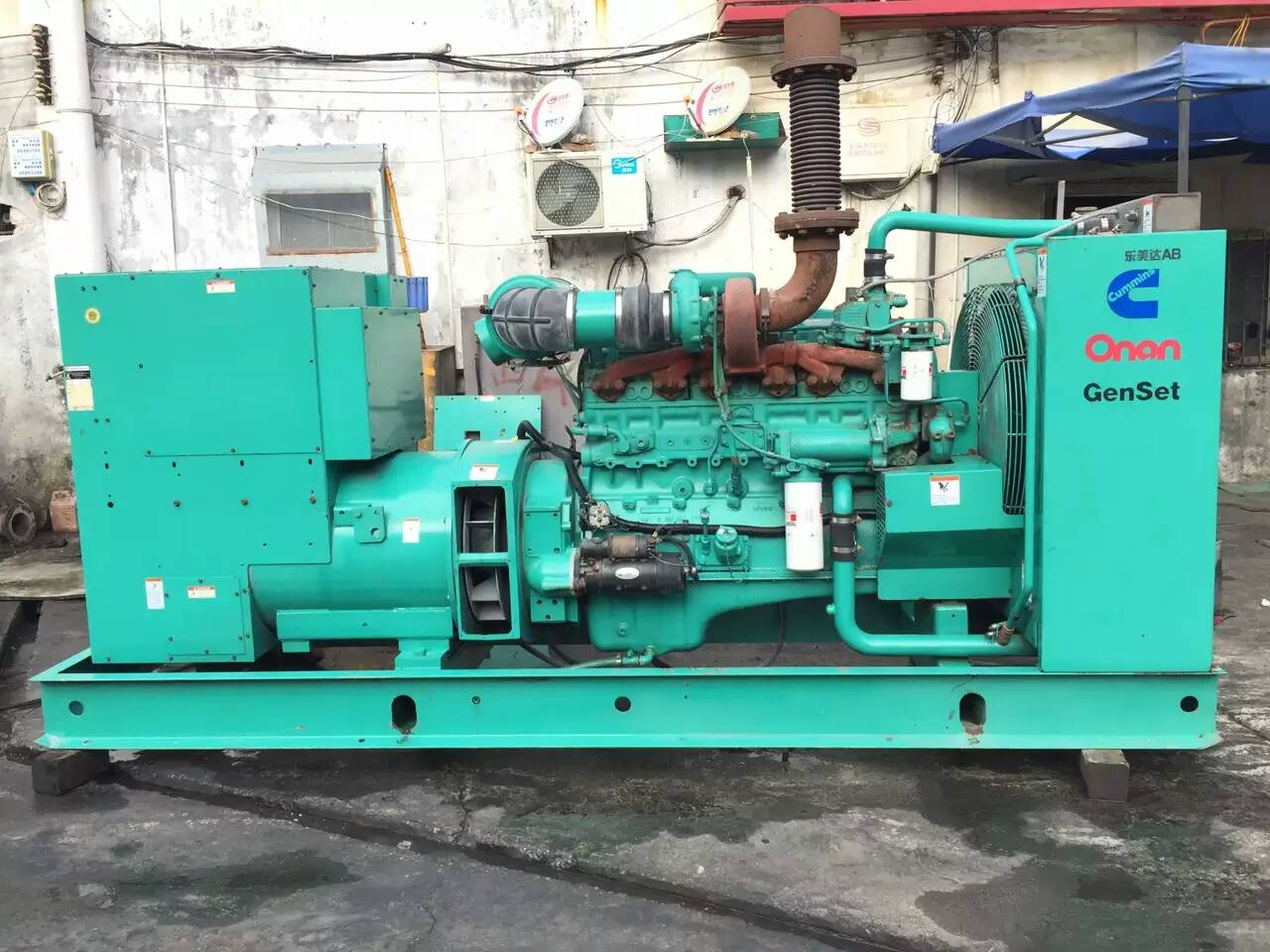 金堂租赁发电机-柴油发电机不正常冒烟的原因